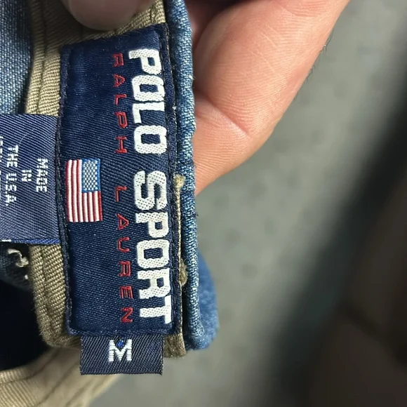 Fitted POLO Sport Hat Vintage 90’s cookie patch - Picture 4 of 5